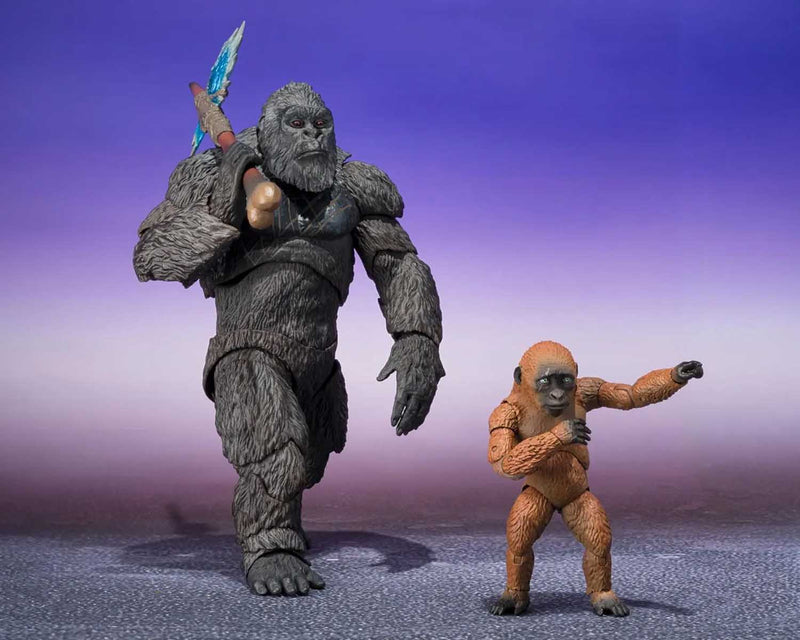 Load image into Gallery viewer, Bandai - S.H.Monsterarts Godzilla X Kong The New Empire (2024) - Suku and Mothra
