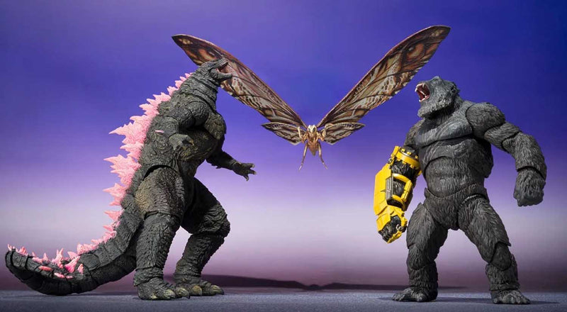 Load image into Gallery viewer, Bandai - S.H.Monsterarts Godzilla X Kong The New Empire (2024) - Suku and Mothra
