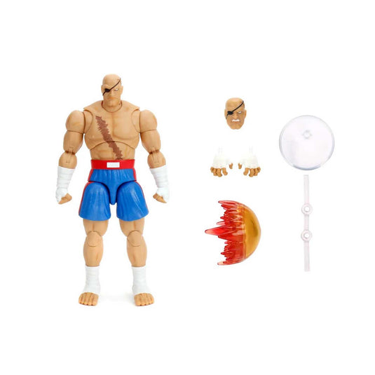 Jada Toys - Ultra Street Fighter II The Final Challengers - Sagat 1/12 Scale