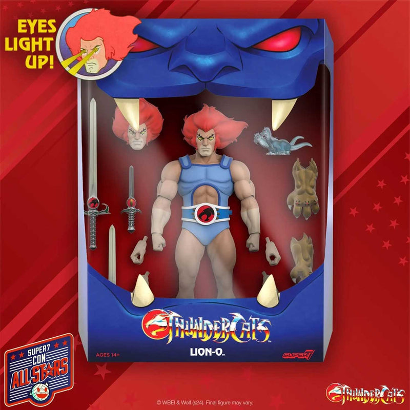 Load image into Gallery viewer, Super 7 - Thundercats Ultimates - Lion-O (LED Eyes Version)
