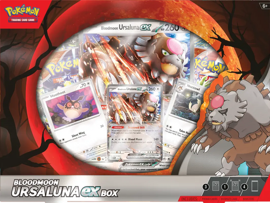 Pokemon TCG - Bloodmoon Ursaluna EX Box