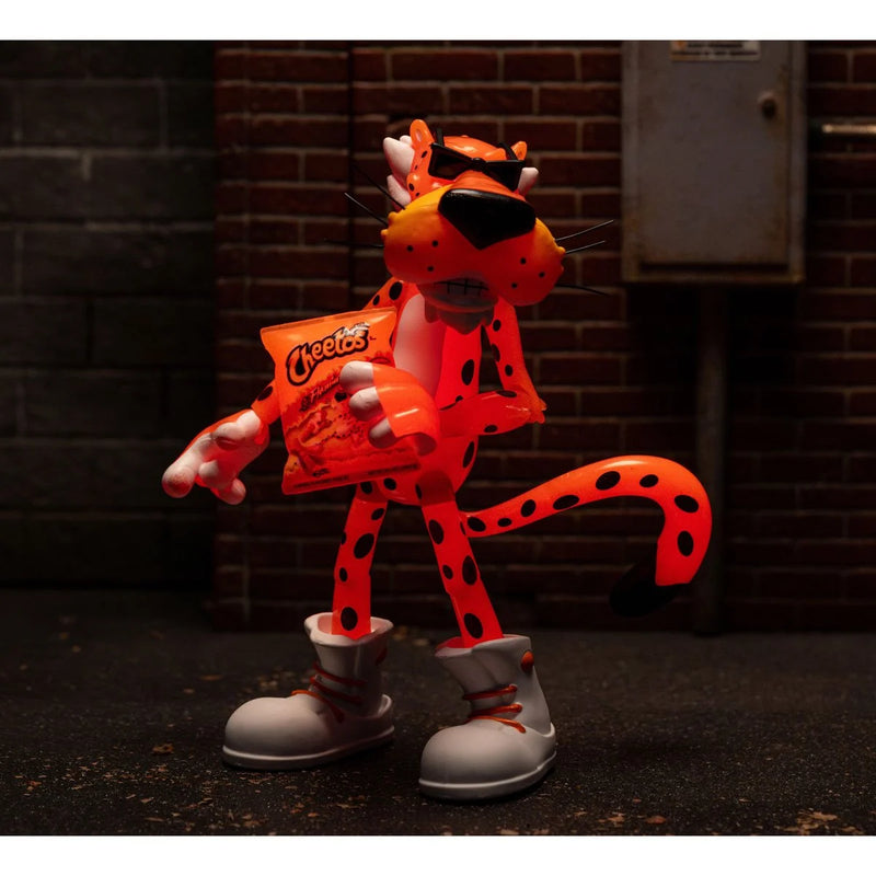 Load image into Gallery viewer, Jada Toys - Cheetos - Chester Cheetah (Flamin&#39; Hot Glow-in-theDark) 1/12 Scale
