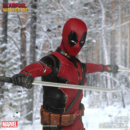 Mezco Toyz - One 12 Deadpool and Wolverine - Deadpool Deluxe