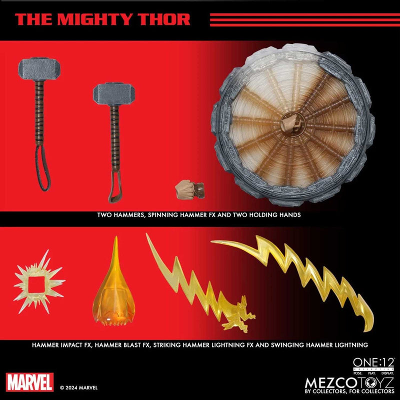 Load image into Gallery viewer, Mezco Toyz - One 12 Marvel Comics - The Mighty Thor
