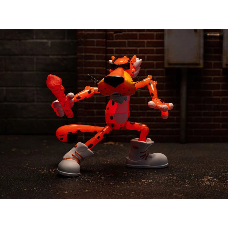 Load image into Gallery viewer, Jada Toys - Cheetos - Chester Cheetah (Flamin&#39; Hot Glow-in-theDark) 1/12 Scale
