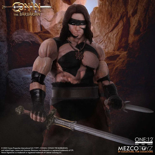 Mezco Toyz - One 12 Conan The Barbarian (1982) - Conan (War Paint Edition)