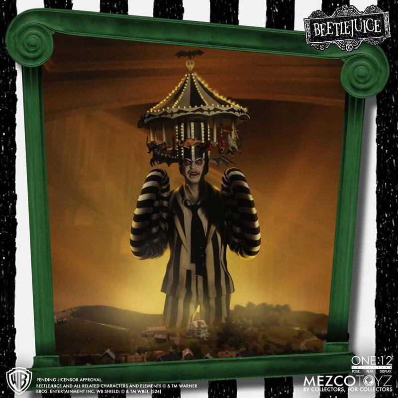 Load image into Gallery viewer, Mezco Toyz - One 12 Beetlejuice - Beetlejuice (Deluxe Edition)
