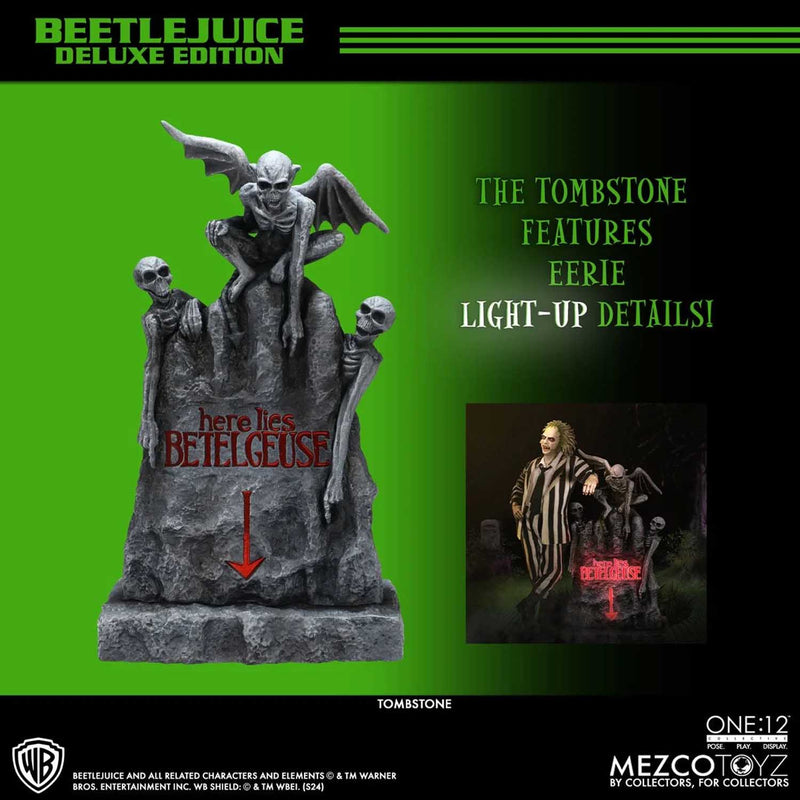 Load image into Gallery viewer, Mezco Toyz - One 12 Beetlejuice - Beetlejuice (Deluxe Edition)
