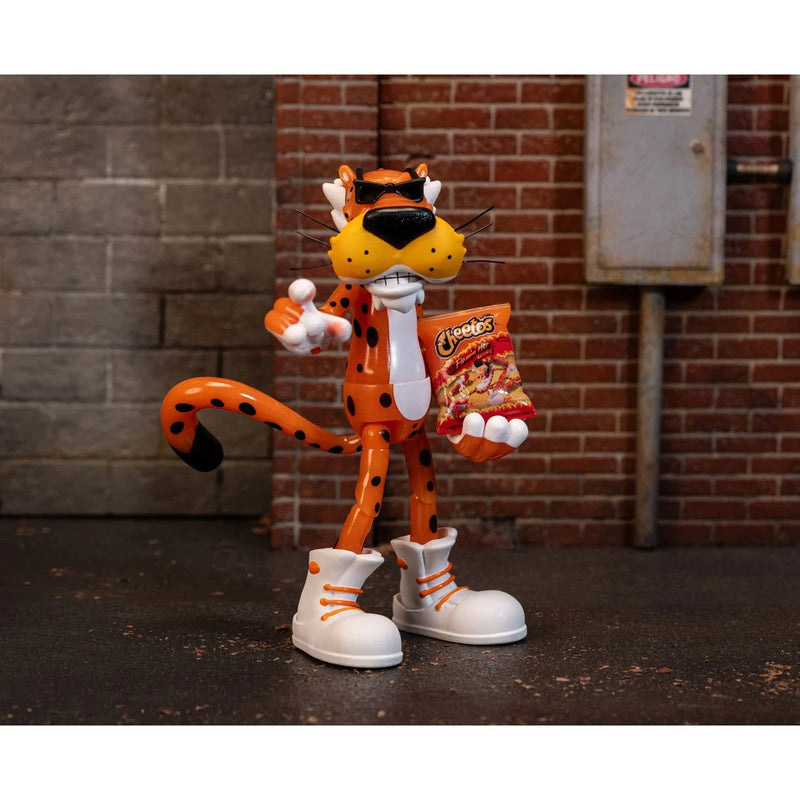 Load image into Gallery viewer, Jada Toys - Cheetos - Chester Cheetah (Flamin&#39; Hot Glow-in-theDark) 1/12 Scale
