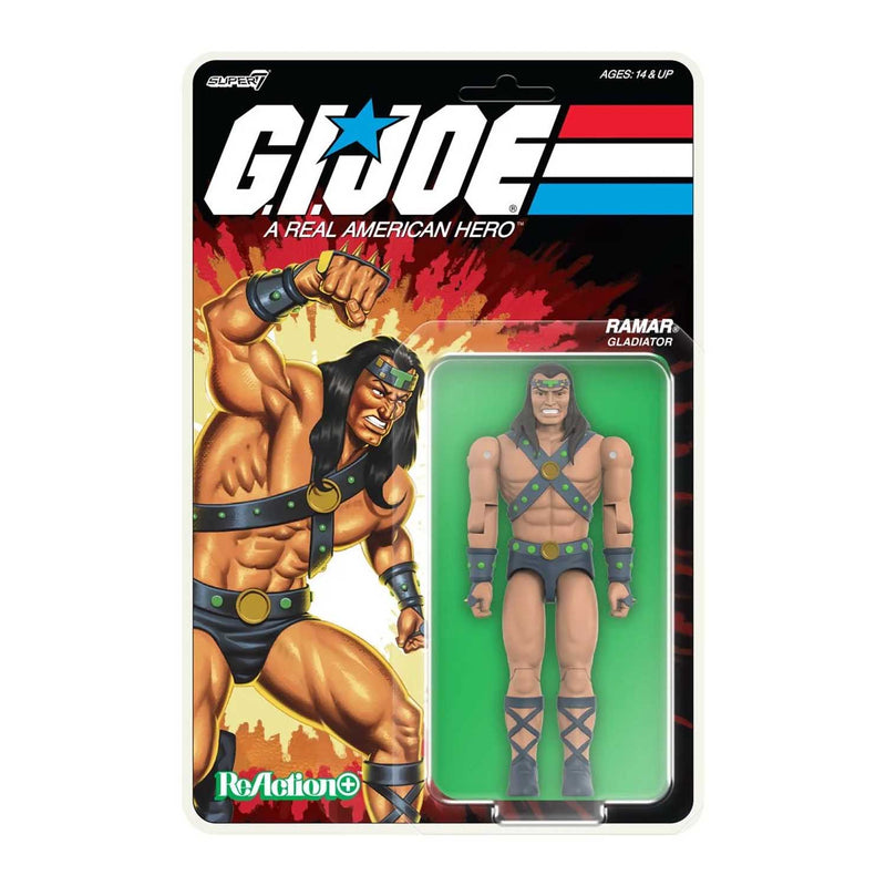 Load image into Gallery viewer, Super 7 - Reaction+ (O-Ring Figure) G.I. Joe - Ramar
