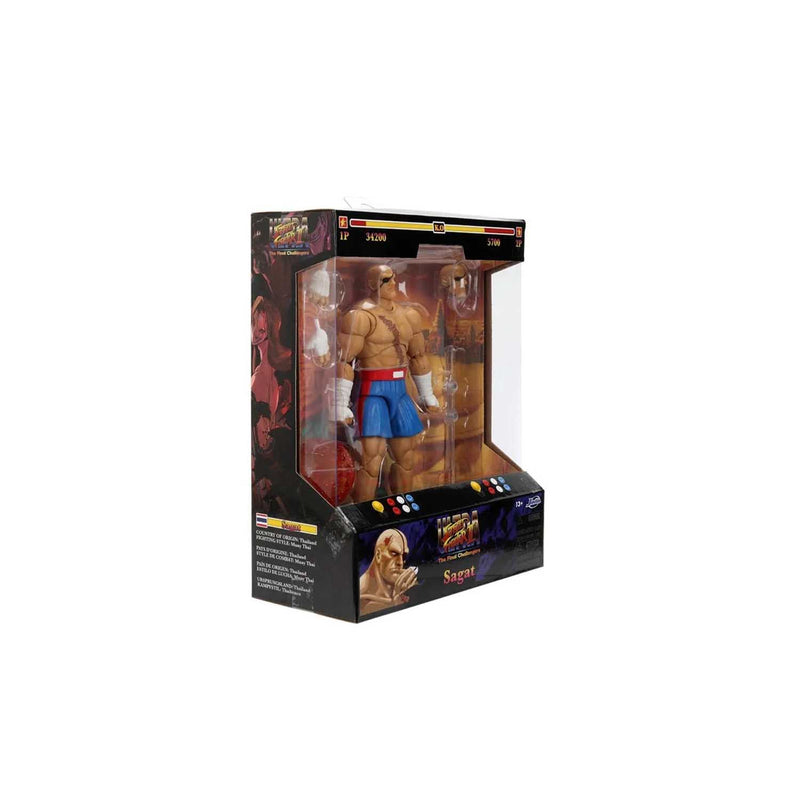 Load image into Gallery viewer, Jada Toys - Ultra Street Fighter II The Final Challengers - Sagat 1/12 Scale
