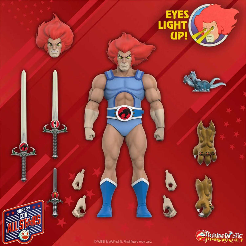 Load image into Gallery viewer, Super 7 - Thundercats Ultimates - Lion-O (LED Eyes Version)
