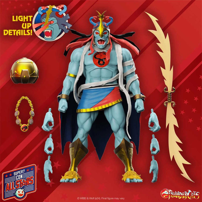 Load image into Gallery viewer, Super 7 - Thundercats Ultimates - Mumm-Ra (LED Eyes Version)
