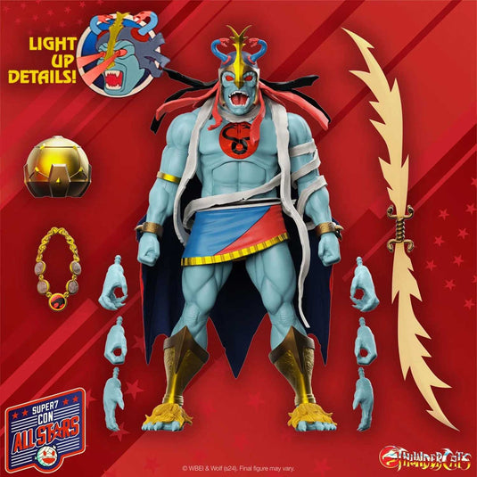 Super 7 - Thundercats Ultimates - Mumm-Ra (LED Eyes Version)