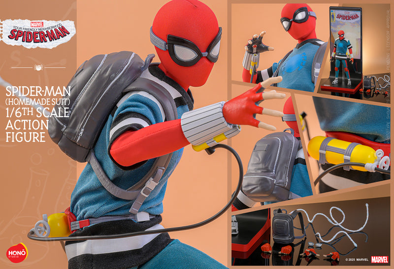 Load image into Gallery viewer, Honō Studio - Your Friendly Neighbourhood Spider-Man - Spider-Man (Homemade Suit)
