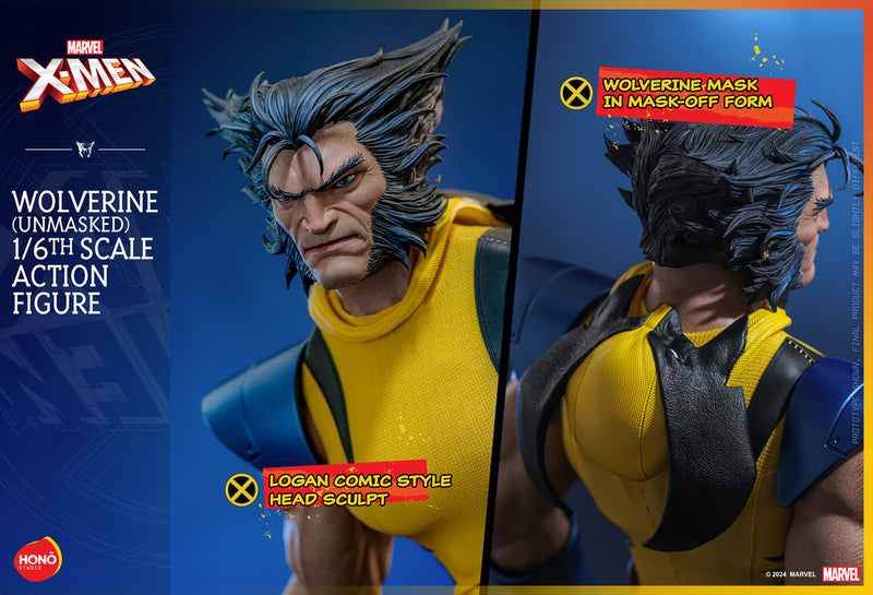 Load image into Gallery viewer, Honō Studio - Marvel Comic&#39;s X-Men - Wolverine (Unmasked)
