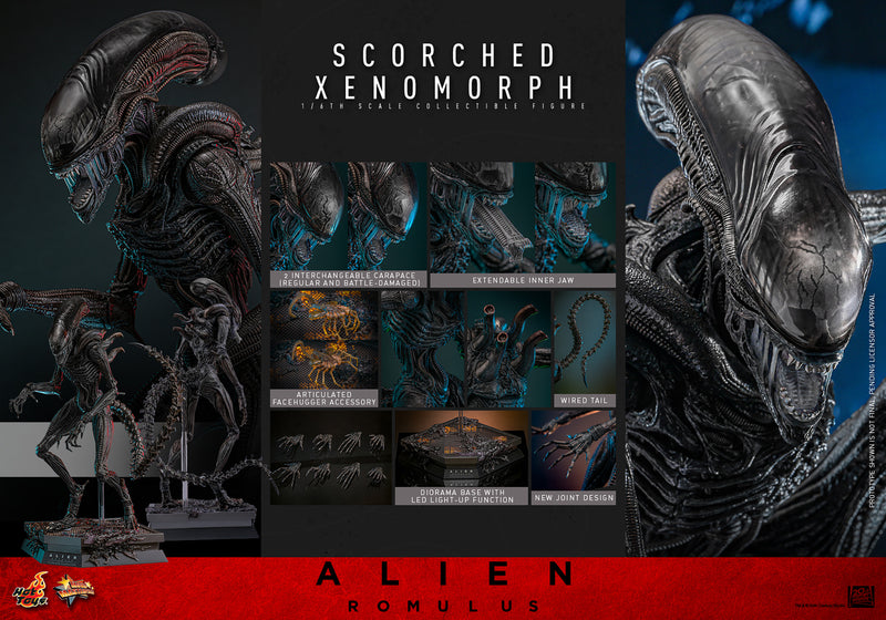 Load image into Gallery viewer, Hot Toys - Alien: Romulus - Scorched Xenomorph
