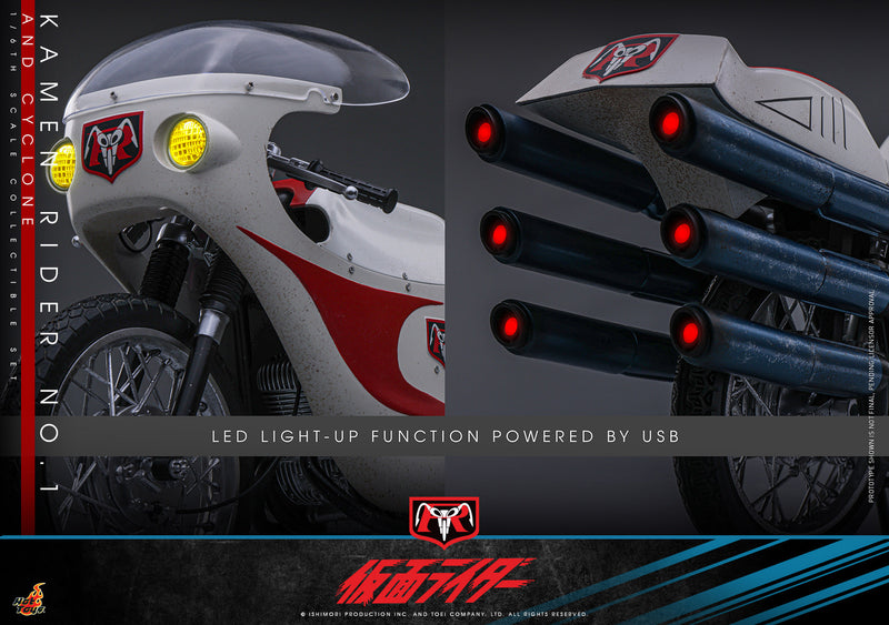 Load image into Gallery viewer, Hot Toys - Kamen Rider - Kamen Rider No. 1 and Cyclone
