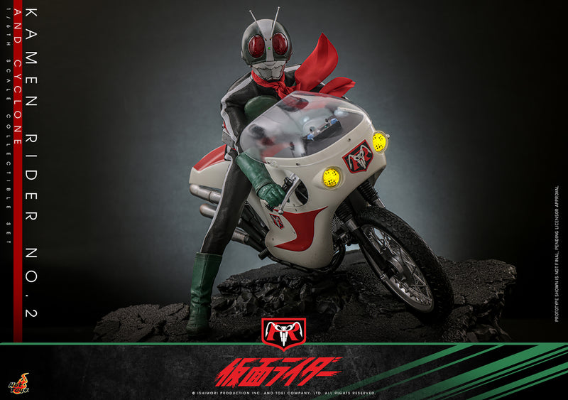 Load image into Gallery viewer, Hot Toys - Kamen Rider - Kamen Rider No. 2 and Cyclone
