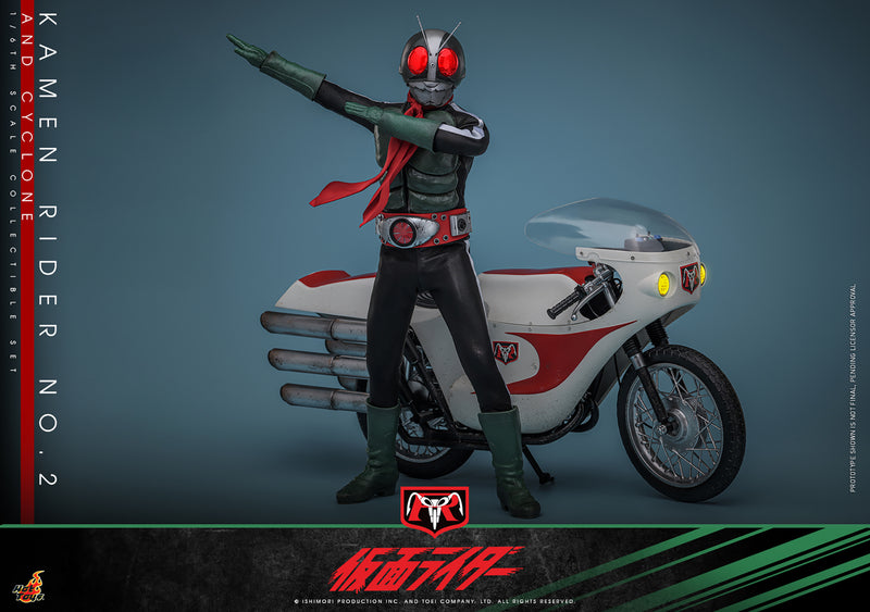 Load image into Gallery viewer, Hot Toys - Kamen Rider - Kamen Rider No. 2 and Cyclone
