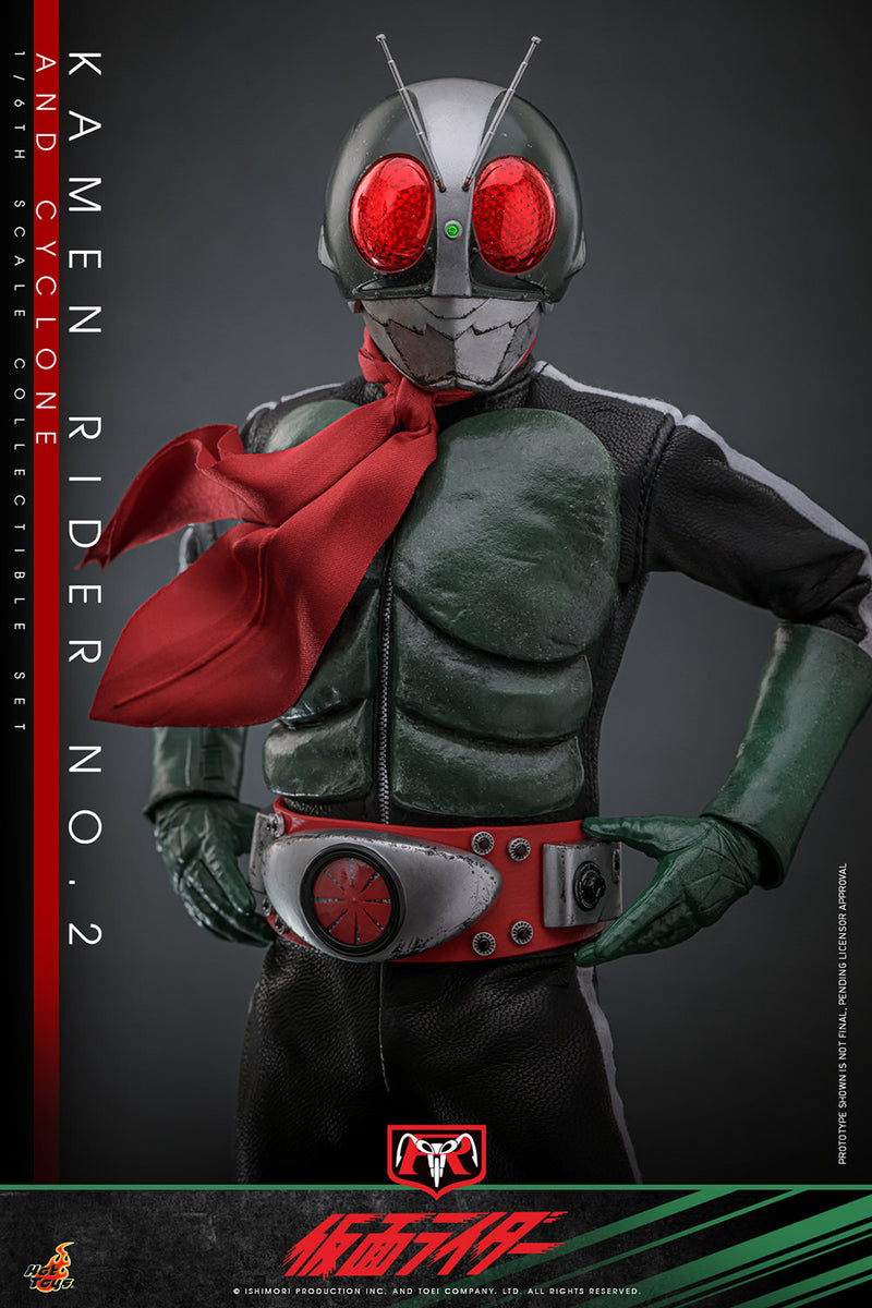 Load image into Gallery viewer, Hot Toys - Kamen Rider - Kamen Rider No. 2 and Cyclone
