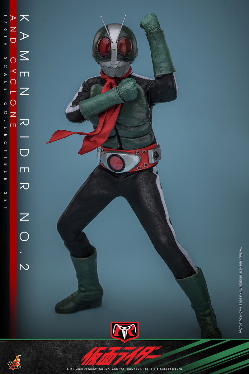 Load image into Gallery viewer, Hot Toys - Kamen Rider - Kamen Rider No. 2 and Cyclone
