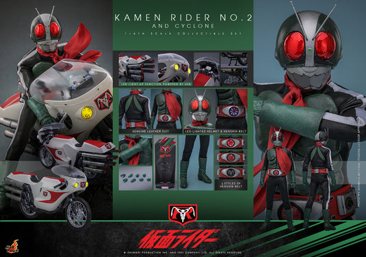 Hot Toys - Kamen Rider - Kamen Rider No. 2 and Cyclone