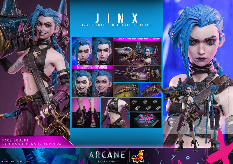 Load image into Gallery viewer, Hot Toys - League of Legends: Arcane - Jinx
