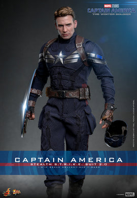 Hot Toys - Captain America: The Winter Soldier - Captain America (Stealth S.T.R.I.K.E. Suit) 2.0