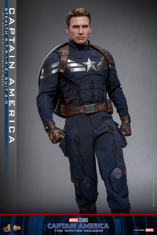 Hot Toys - Captain America: The Winter Soldier - Captain America (Stealth S.T.R.I.K.E. Suit) 2.0