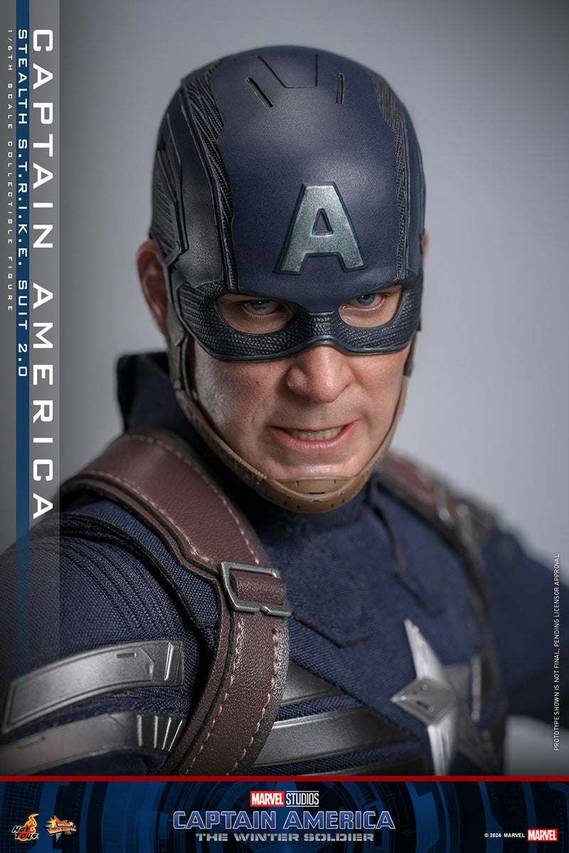 Load image into Gallery viewer, Hot Toys - Captain America: The Winter Soldier - Captain America (Stealth S.T.R.I.K.E. Suit) 2.0
