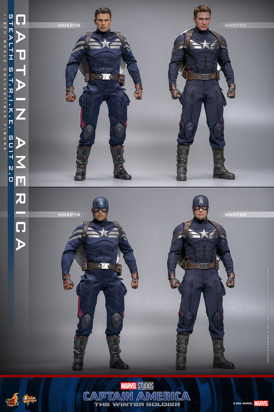 Hot Toys - Captain America: The Winter Soldier - Captain America (Stealth S.T.R.I.K.E. Suit) 2.0