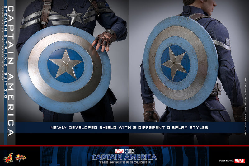 Load image into Gallery viewer, Hot Toys - Captain America: The Winter Soldier - Captain America (Stealth S.T.R.I.K.E. Suit) 2.0
