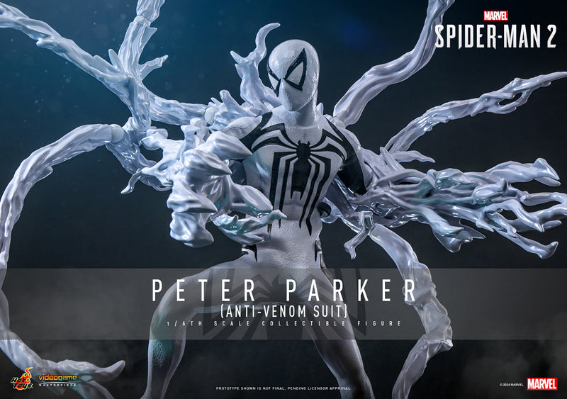 Load image into Gallery viewer, Hot Toys - Marvel&#39;s Spider-Man 2 - Peter Parker (Anti-Venom Suit)
