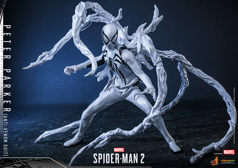 Load image into Gallery viewer, Hot Toys - Marvel&#39;s Spider-Man 2 - Peter Parker (Anti-Venom Suit)
