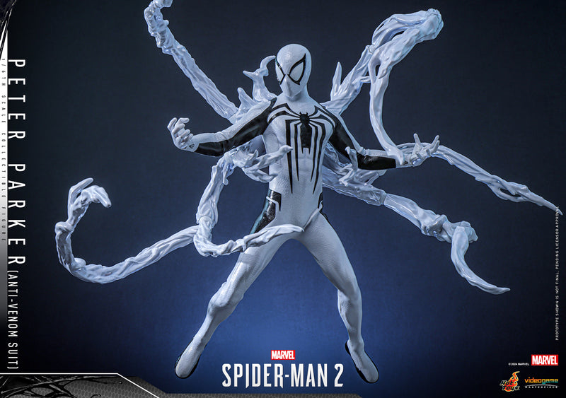 Load image into Gallery viewer, Hot Toys - Marvel&#39;s Spider-Man 2 - Peter Parker (Anti-Venom Suit)
