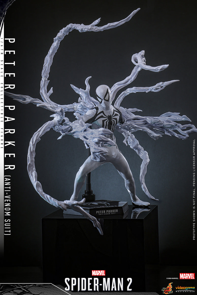 Load image into Gallery viewer, Hot Toys - Marvel&#39;s Spider-Man 2 - Peter Parker (Anti-Venom Suit)
