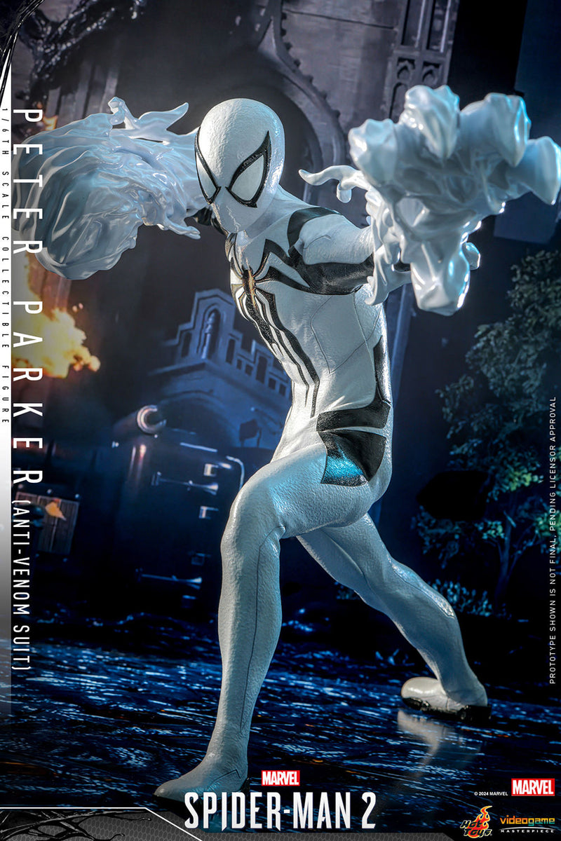 Load image into Gallery viewer, Hot Toys - Marvel&#39;s Spider-Man 2 - Peter Parker (Anti-Venom Suit)
