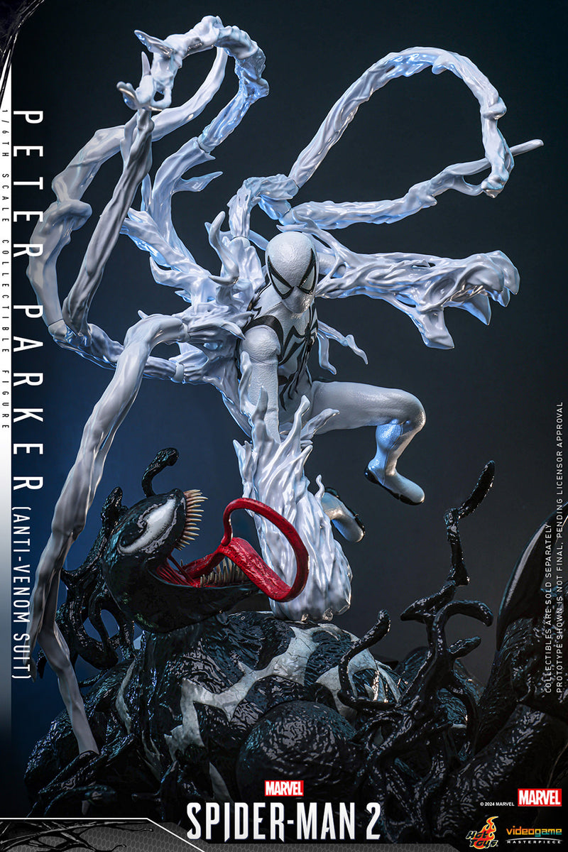 Load image into Gallery viewer, Hot Toys - Marvel&#39;s Spider-Man 2 - Peter Parker (Anti-Venom Suit)
