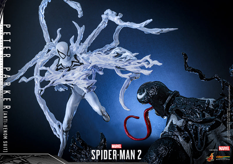 Load image into Gallery viewer, Hot Toys - Marvel&#39;s Spider-Man 2 - Peter Parker (Anti-Venom Suit)
