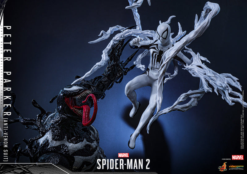 Load image into Gallery viewer, Hot Toys - Marvel&#39;s Spider-Man 2 - Peter Parker (Anti-Venom Suit)
