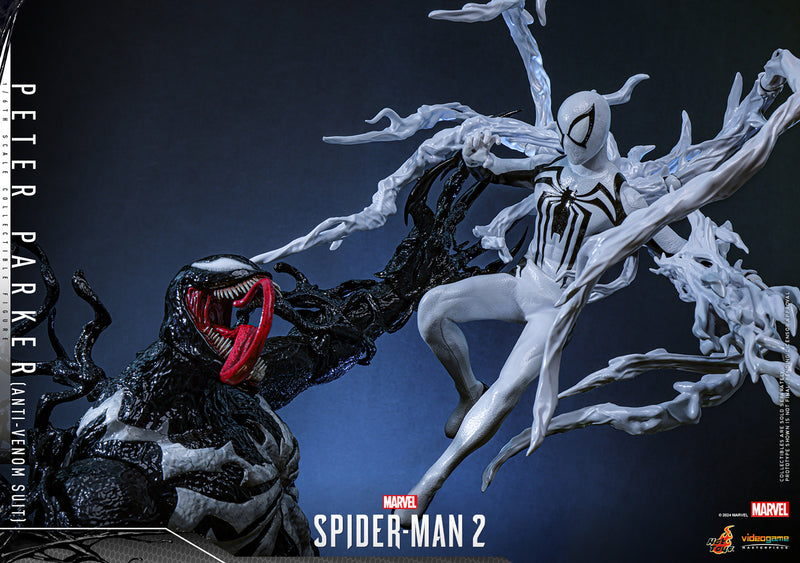 Load image into Gallery viewer, Hot Toys - Marvel&#39;s Spider-Man 2 - Peter Parker (Anti-Venom Suit)
