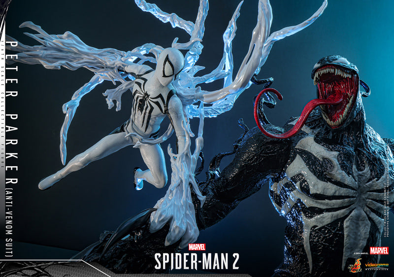 Load image into Gallery viewer, Hot Toys - Marvel&#39;s Spider-Man 2 - Peter Parker (Anti-Venom Suit)
