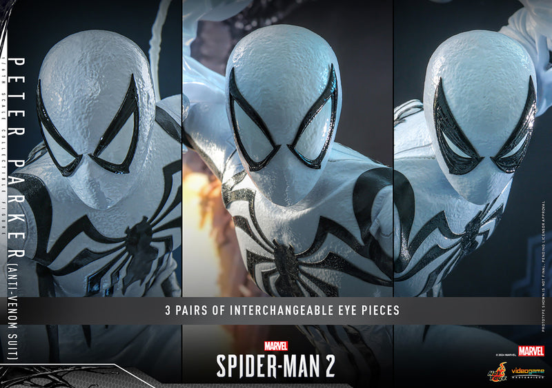 Load image into Gallery viewer, Hot Toys - Marvel&#39;s Spider-Man 2 - Peter Parker (Anti-Venom Suit)
