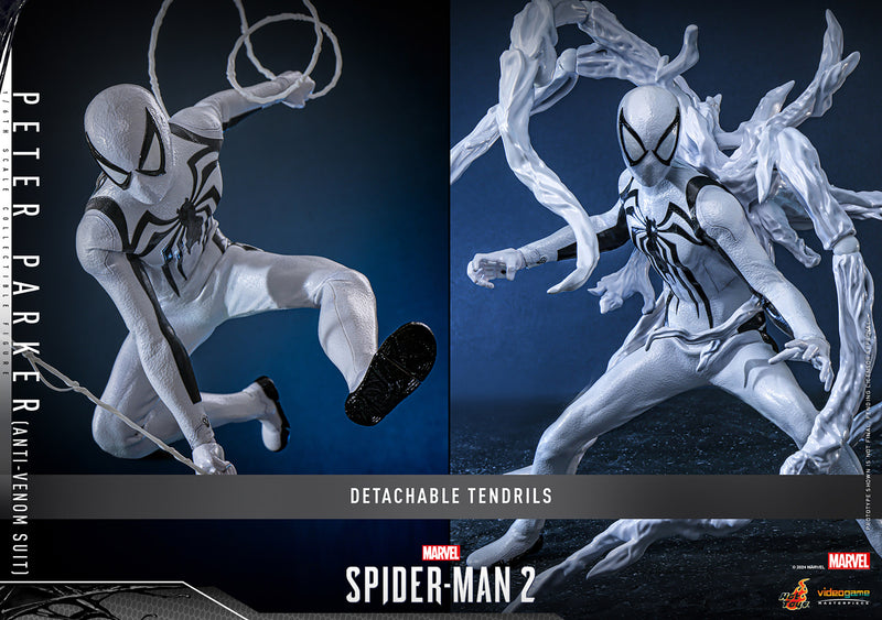 Load image into Gallery viewer, Hot Toys - Marvel&#39;s Spider-Man 2 - Peter Parker (Anti-Venom Suit)
