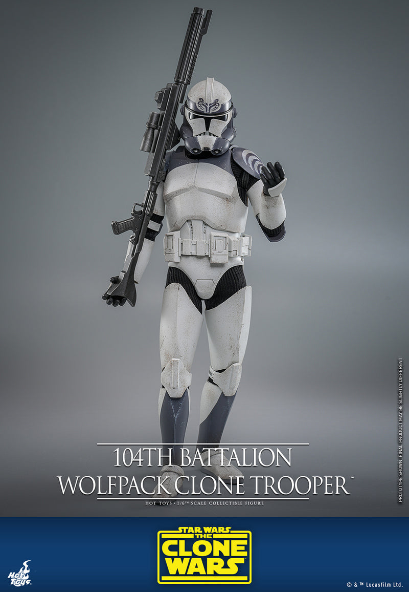 Load image into Gallery viewer, Hot Toys - Star Wars: The Clone Wars - 104th Battalion Wolfpack Clone Trooper
