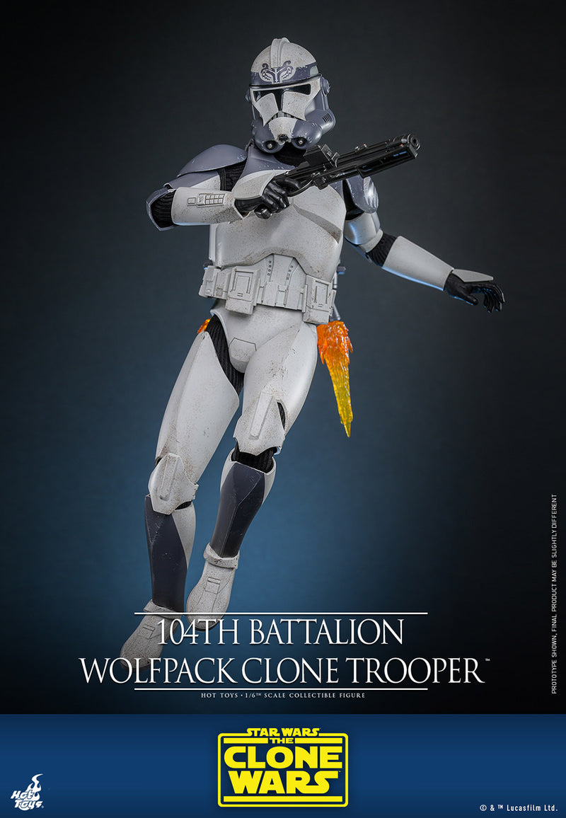 Load image into Gallery viewer, Hot Toys - Star Wars: The Clone Wars - 104th Battalion Wolfpack Clone Trooper
