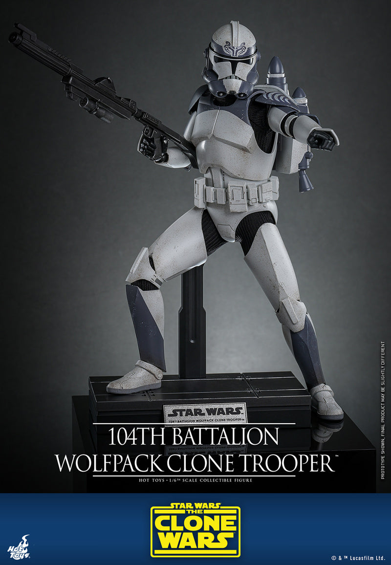 Load image into Gallery viewer, Hot Toys - Star Wars: The Clone Wars - 104th Battalion Wolfpack Clone Trooper
