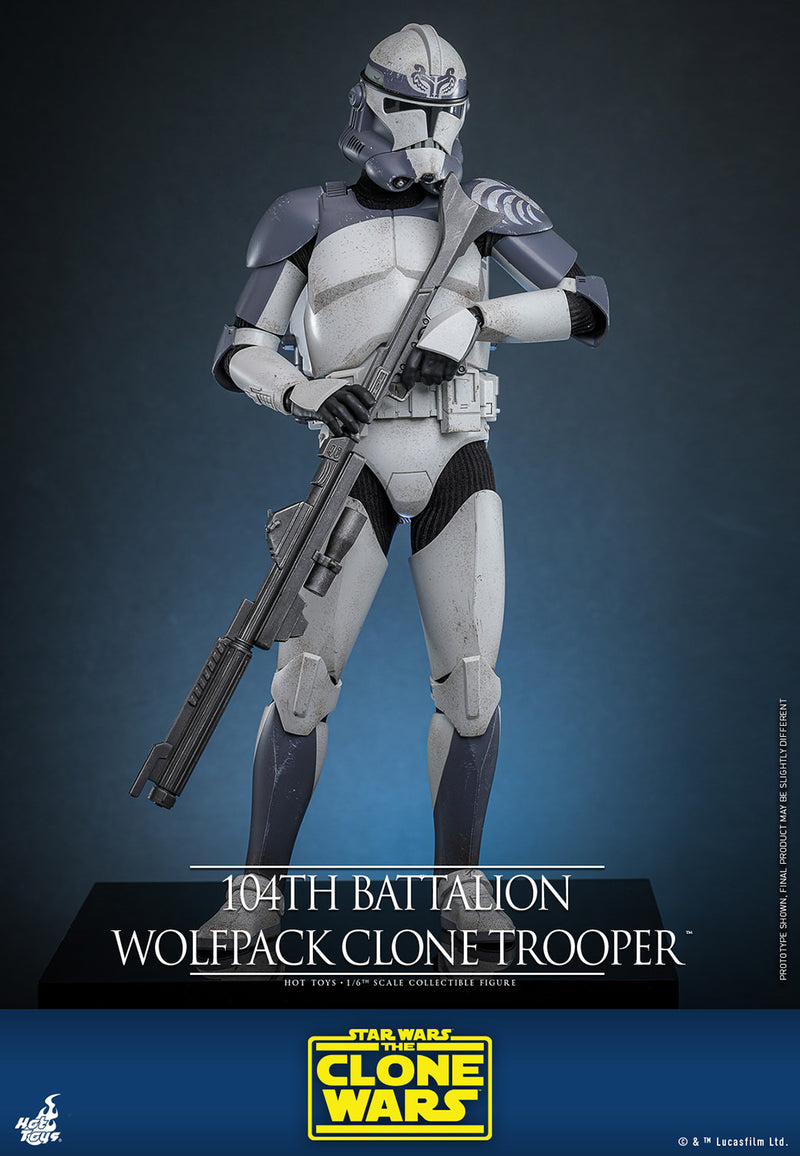 Load image into Gallery viewer, Hot Toys - Star Wars: The Clone Wars - 104th Battalion Wolfpack Clone Trooper
