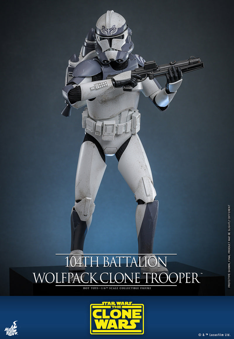 Load image into Gallery viewer, Hot Toys - Star Wars: The Clone Wars - 104th Battalion Wolfpack Clone Trooper
